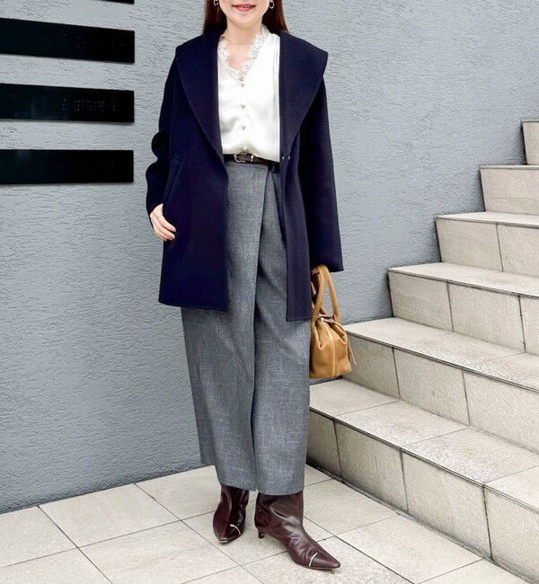 NOLLEY'S sophi「【名品シリーズ】リバーショールコート」|ダッフルコート|