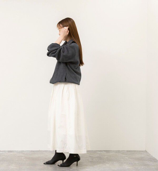 NOLLEY'S sophi「【サマになる】ウォッシャブルOTONAフリースZIPブルゾン」|ブルゾン・スタジャン|