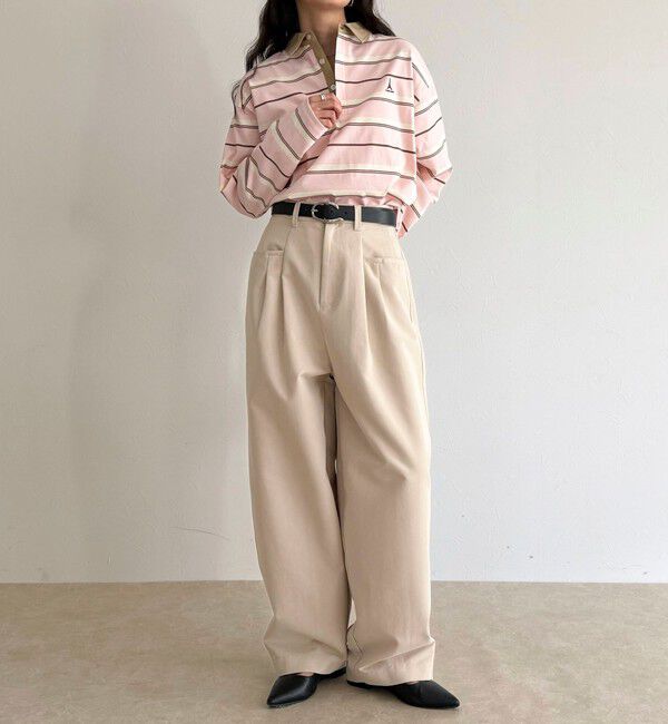 fredy emue「マルチボーダーラガーロンTシャツ」|Tシャツ・カットソー|