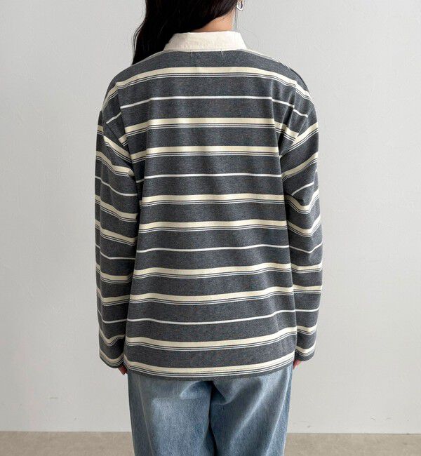 fredy emue「マルチボーダーラガーロンTシャツ」|Tシャツ・カットソー|