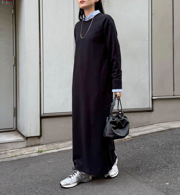 fredy emue「ジョーゼットベルト付きワンピース」|ワンピース|