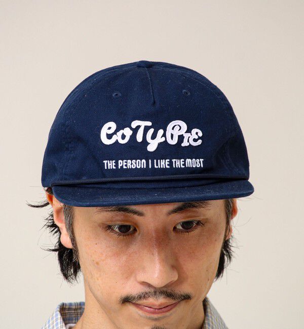 GLOSTER「CUTIE PIE CAP ロゴ刺繍キャップ」|キャップ・キャスケット|
