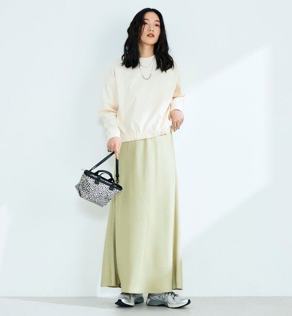 fredy emue「裾インゴムブークレープルオーバー」|Tシャツ・カットソー|