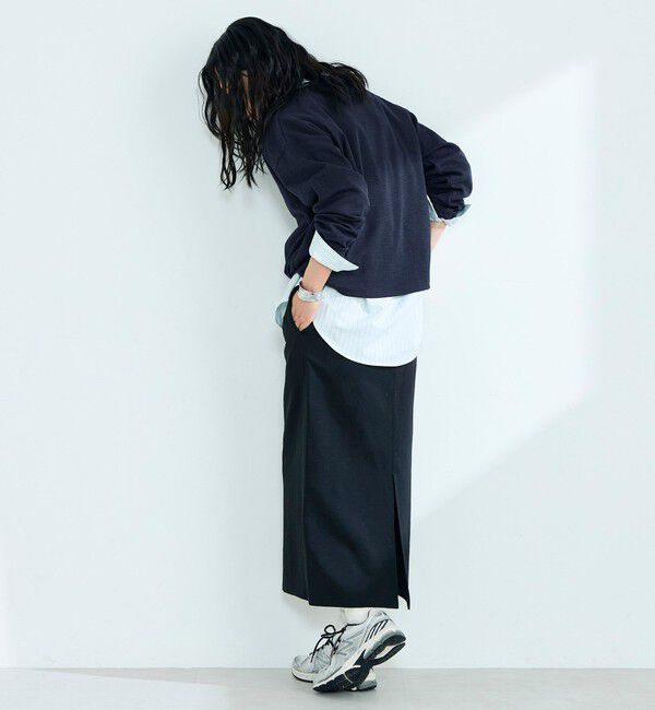 fredy emue「裾インゴムブークレープルオーバー」|Tシャツ・カットソー|