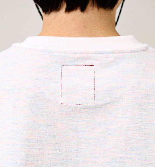 GLOSTER「【BOY刺繍】裏グラデーション ワンポイント半袖Tシャツ」|Tシャツ・カットソー|
