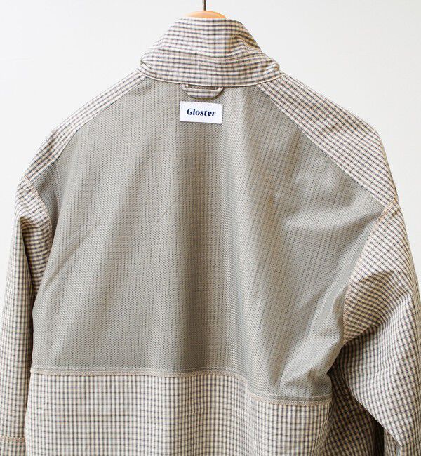 GLOSTER「【ギアディテール】チェック フィッシングシャツ」|シャツ・ブラウス|