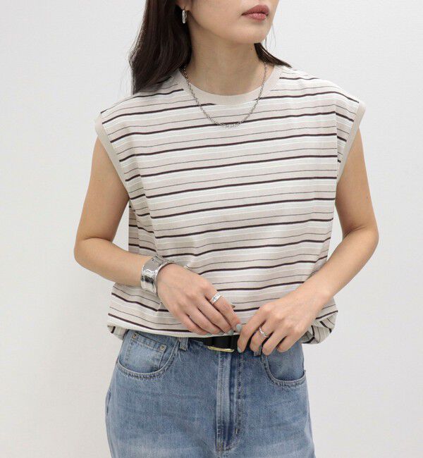 fredy emue「汗ジミ軽減天竺フレンチTシャツ」|Tシャツ・カットソー|