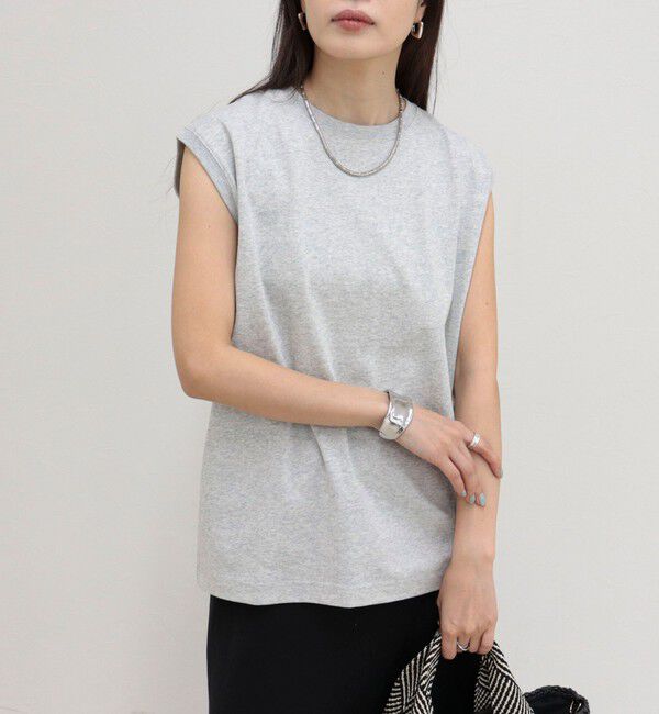 fredy emue「汗ジミ軽減天竺フレンチTシャツ」|Tシャツ・カットソー|