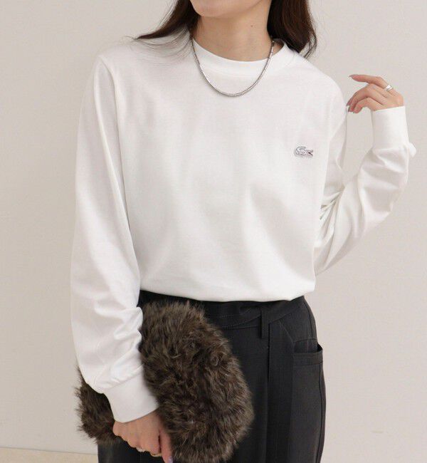 fredy emue「【LACOSTE/ラコステ】ロングスリーブＴシャツ」|Tシャツ・カットソー|