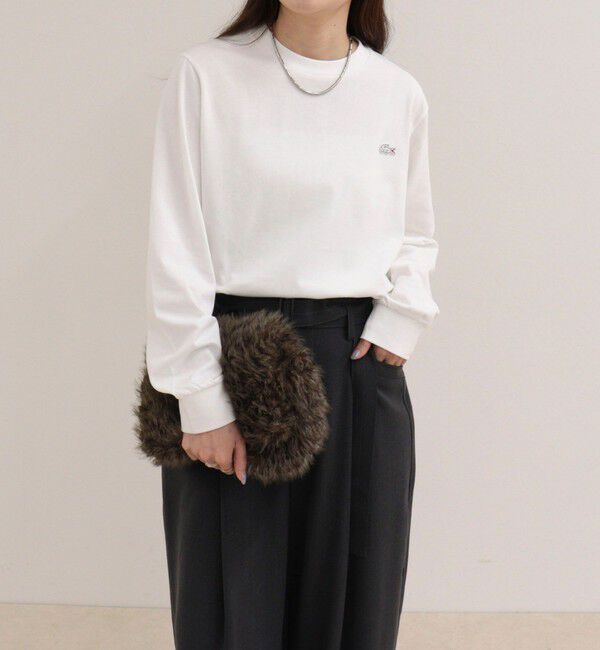 fredy emue「【LACOSTE/ラコステ】ロングスリーブＴシャツ」|Tシャツ・カットソー|
