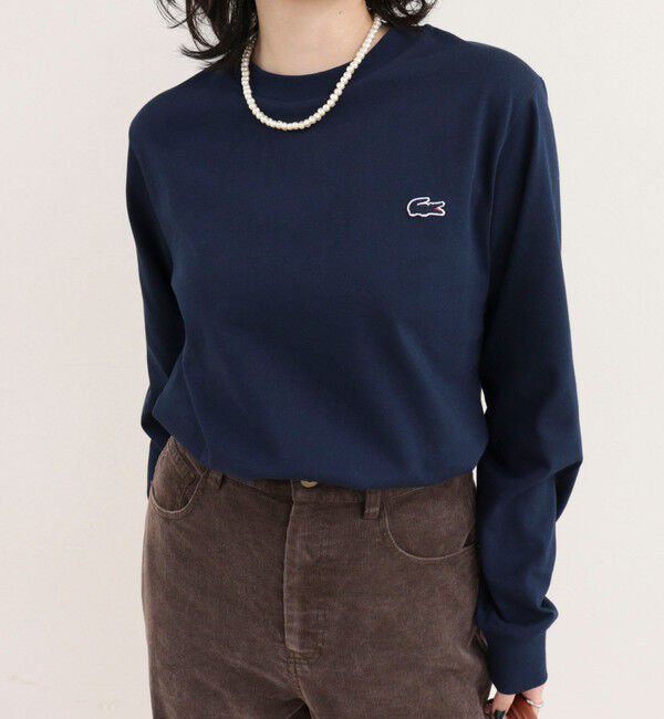 fredy emue「【LACOSTE/ラコステ】ロングスリーブＴシャツ」|Tシャツ・カットソー|