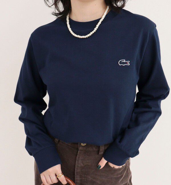 fredy emue「【LACOSTE/ラコステ】ロングスリーブＴシャツ」|Tシャツ・カットソー|