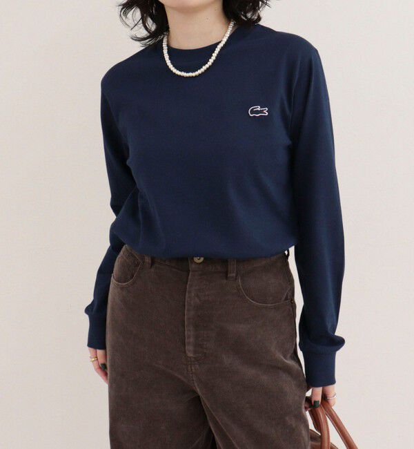 fredy emue「【LACOSTE/ラコステ】ロングスリーブＴシャツ」|Tシャツ・カットソー|