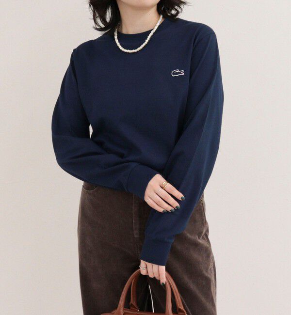 fredy emue「【LACOSTE/ラコステ】ロングスリーブＴシャツ」|Tシャツ・カットソー|