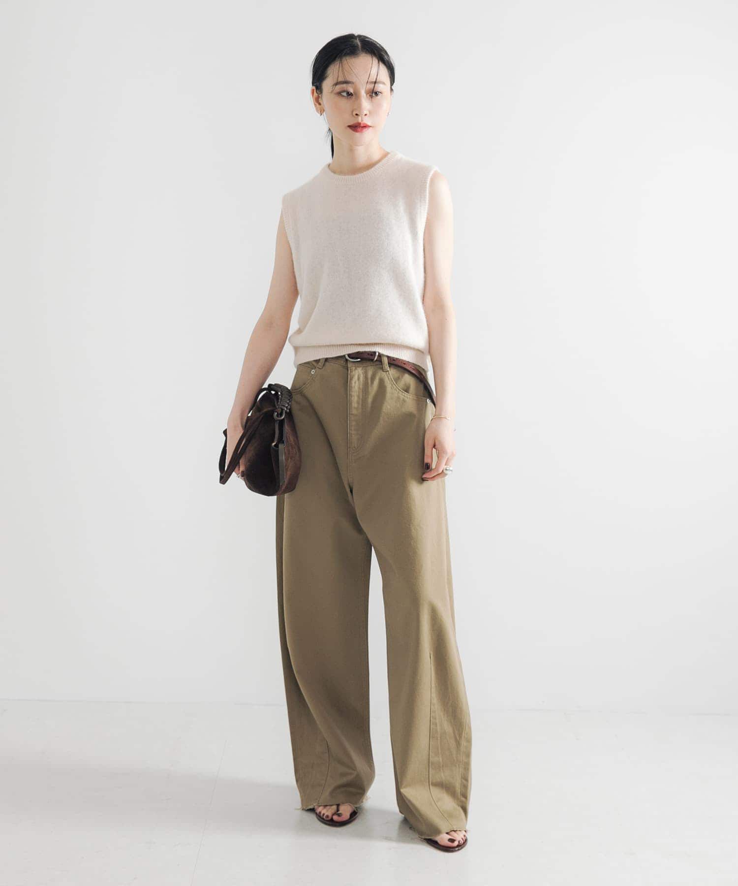 URBAN RESEARCH「コットンサテンカットオフカーブパンツ」|その他|