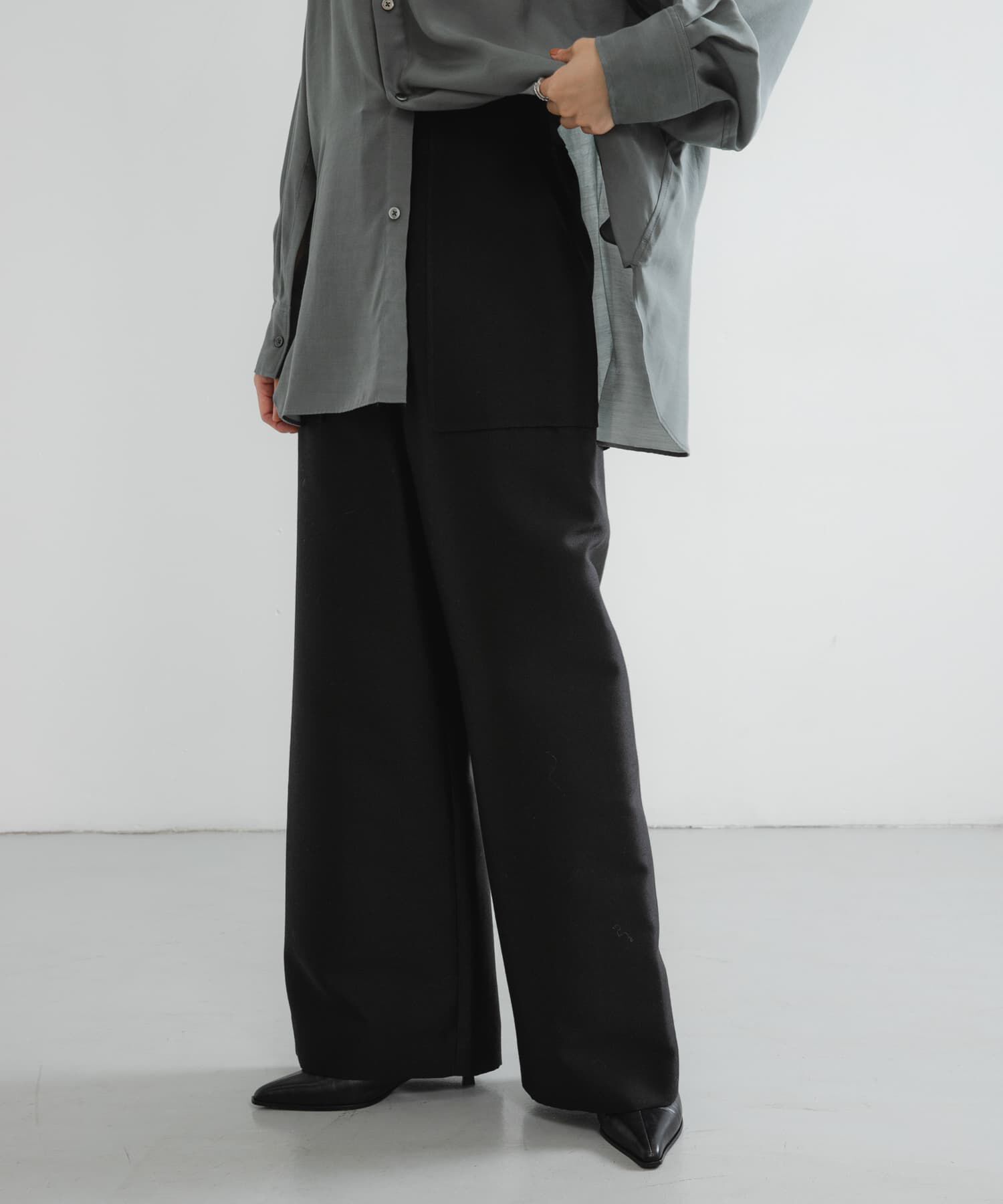 URBAN RESEARCH「new basic　WOOL SILK WIDE PANTS」|その他|