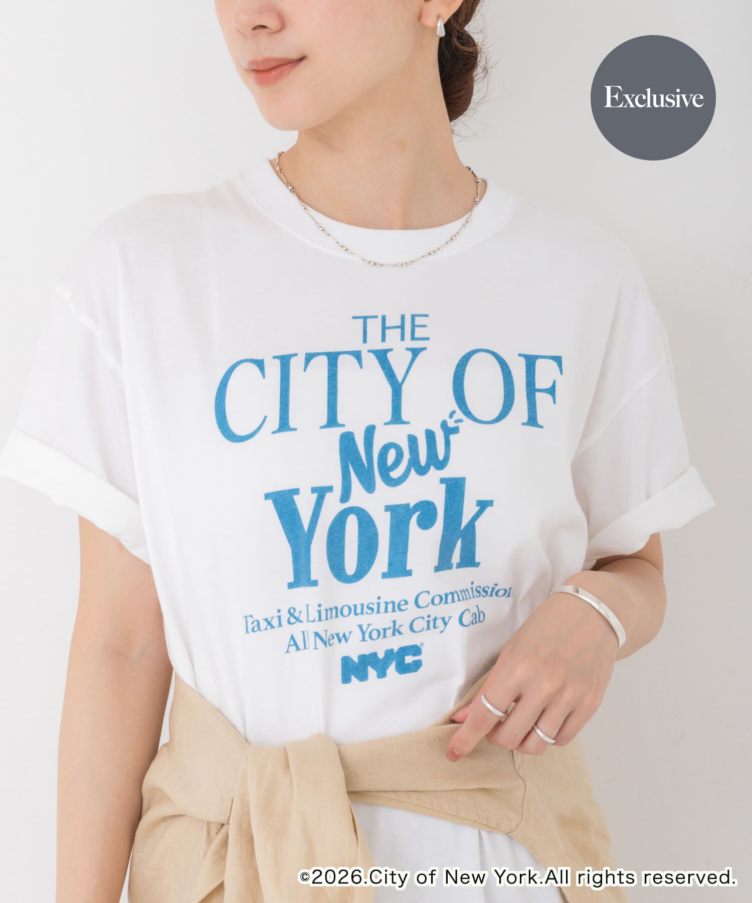 URBAN RESEARCH「『別注』GOOD ROCK SPEED&times;URBAN RESEARCH　 NYC T-SHIRTS」|Tシャツ・カットソー|ブルー