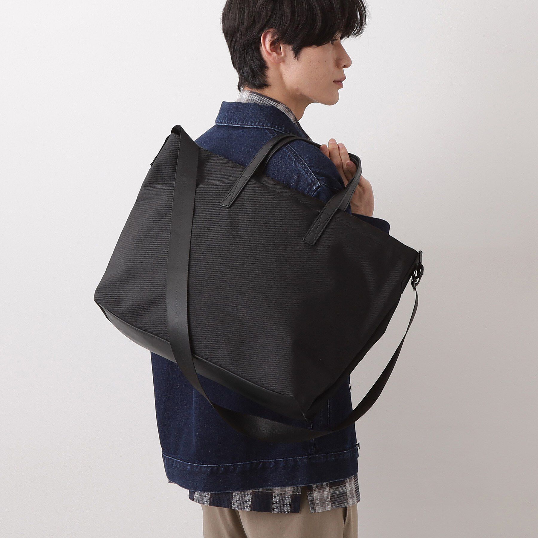 THE SHOP TK「ツイル2WAY トート」|トートバッグ|