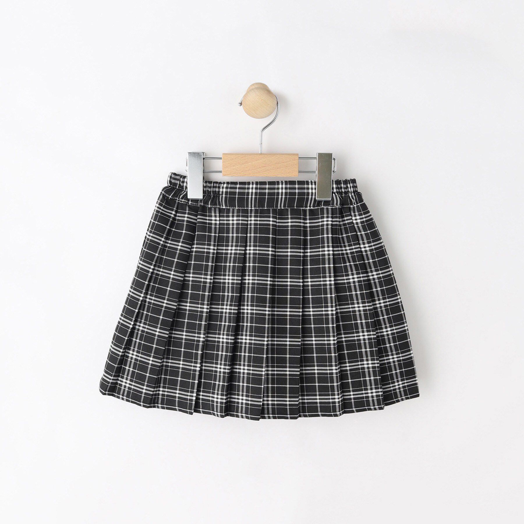 SHOO･LA･RUE「【110-140cm】チェックプリーツスカート」|スカート|