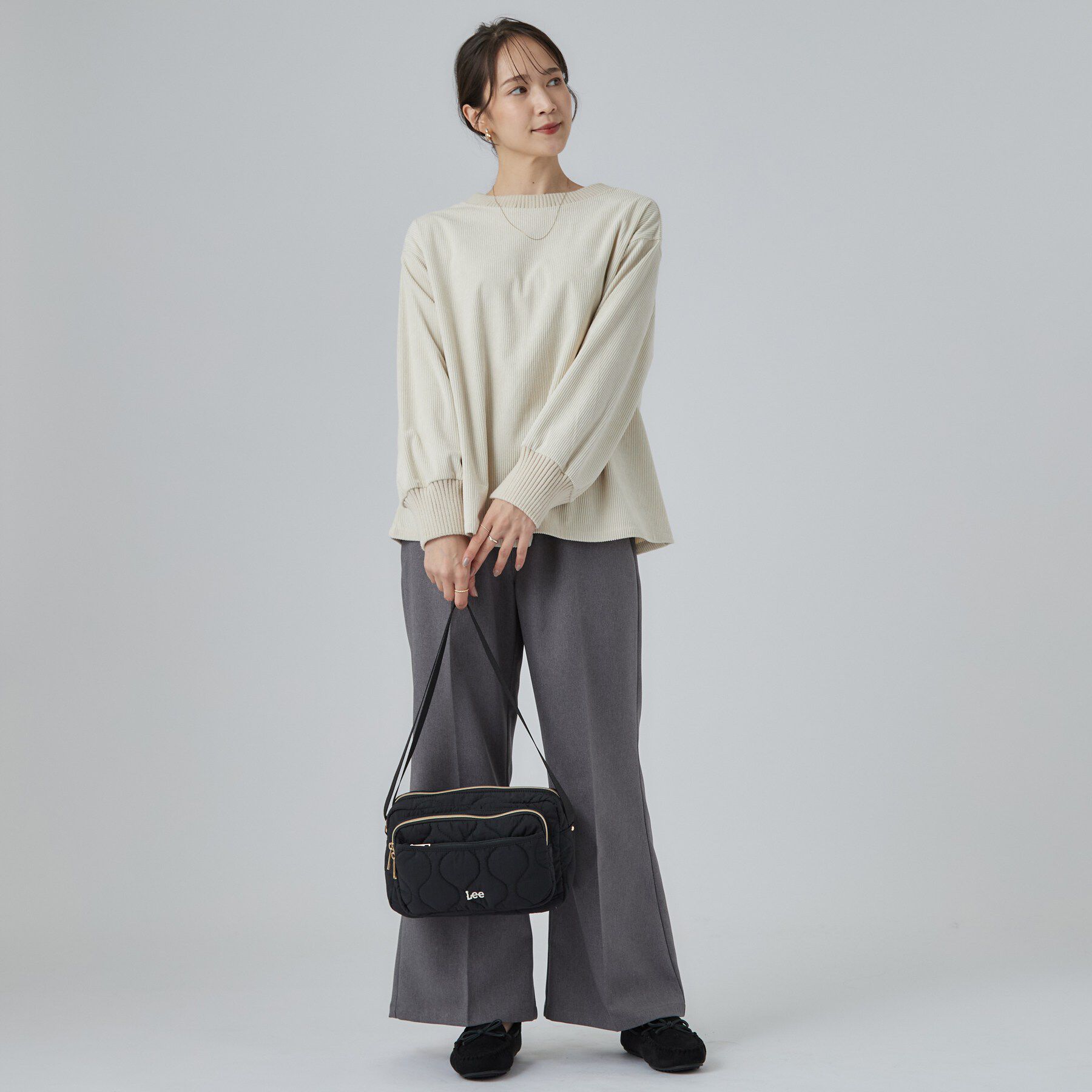 SHOO･LA･RUE「【Lee別注／撥水】キルトショルダーバッグ」|ショルダー・メッセンジャー|