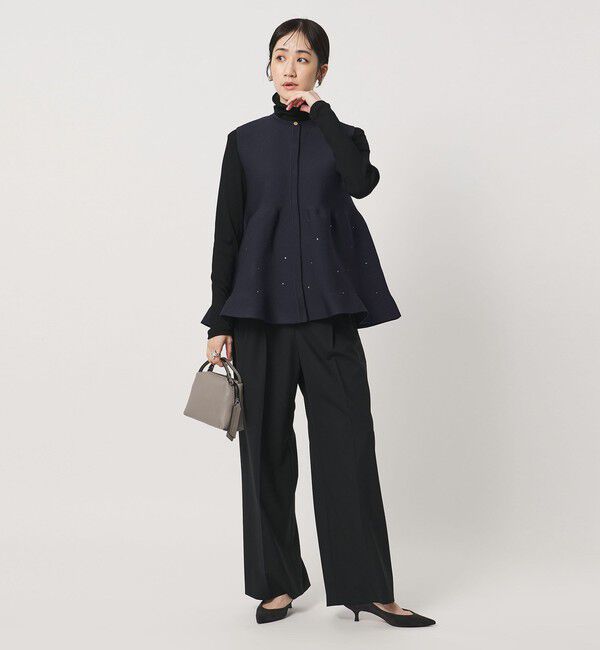 UNITED ARROWS「ビジュー ベスト ‐ウォッシャブル‐」|ベスト・ジレ|