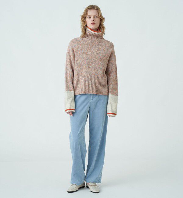 MACPHEE「ストレッチコーデュロイ イージーストレートパンツ」|その他|