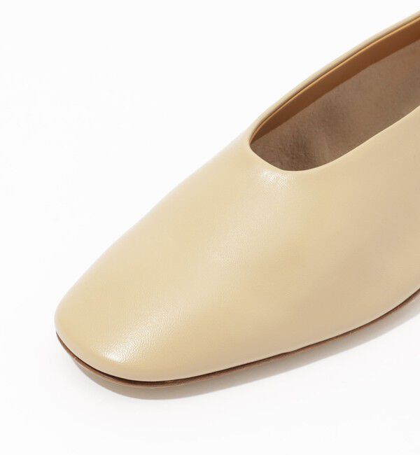TOMORROWLAND GOODS「Aeyde DELIA ナッパレザー ローヒールパンプス」|パンプス|