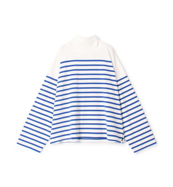 GALERIE VIE「ドライコットン ハイネックプルオーバー」|Tシャツ・カットソー|64 ホワイト系