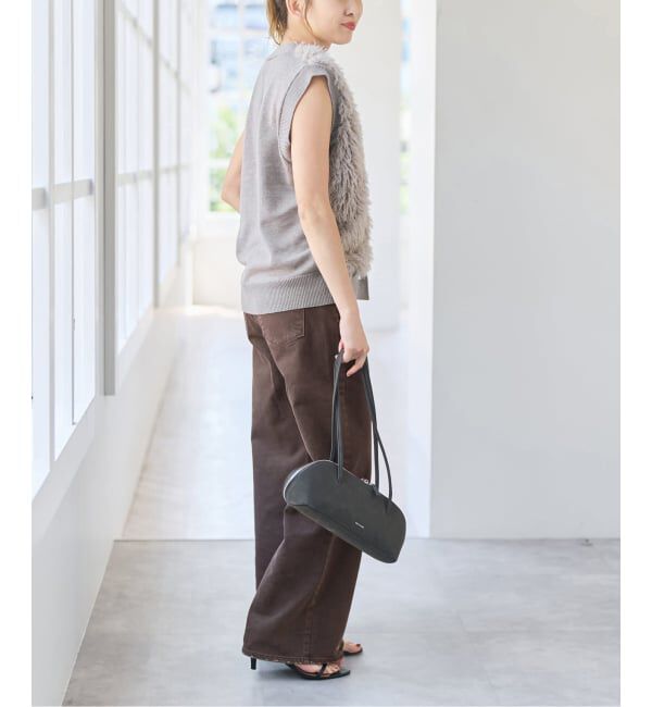 Spick and Span「フェイクファーコンビニットベスト」|ベスト・ジレ|