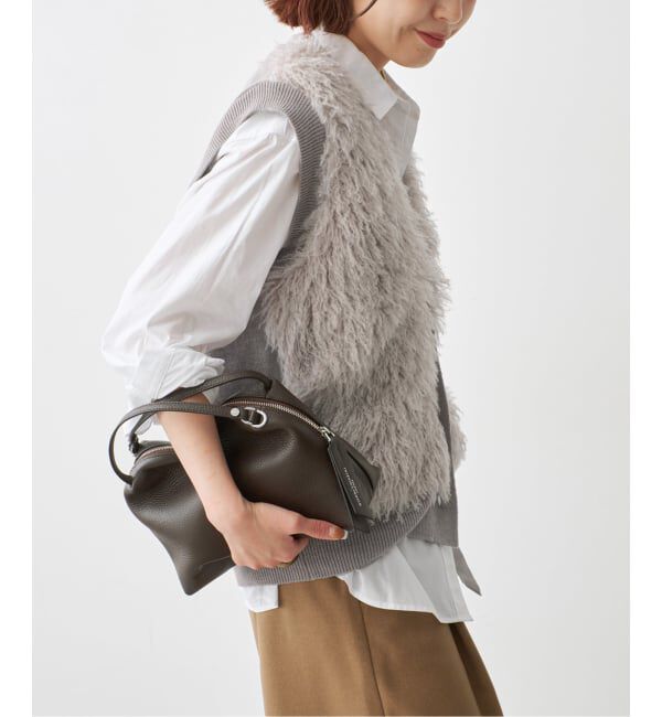 Spick and Span「フェイクファーコンビニットベスト」|ベスト・ジレ|
