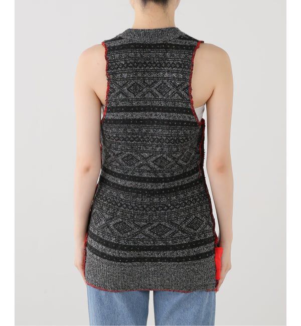 U by SPICK&SPAN「PROVOKE/プロヴォーク fair isle vest」|ベスト・ジレ|