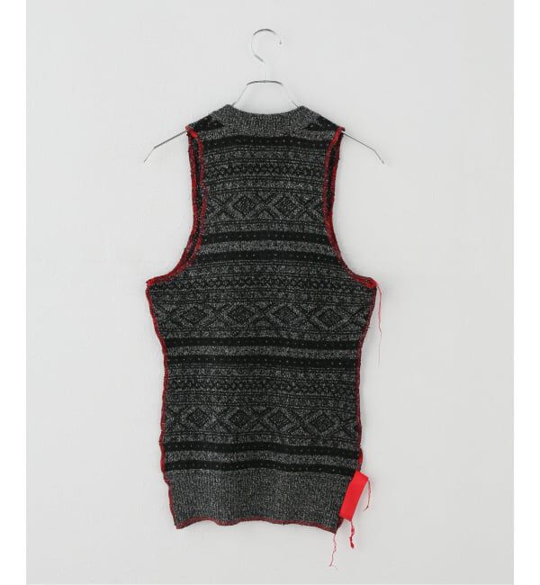 U by SPICK&SPAN「PROVOKE/プロヴォーク fair isle vest」|ベスト・ジレ|