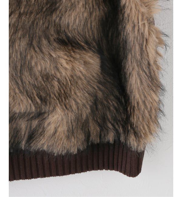 Spick and Span「LAYAS / レイヤーズ FUR VEST」|ベスト・ジレ|