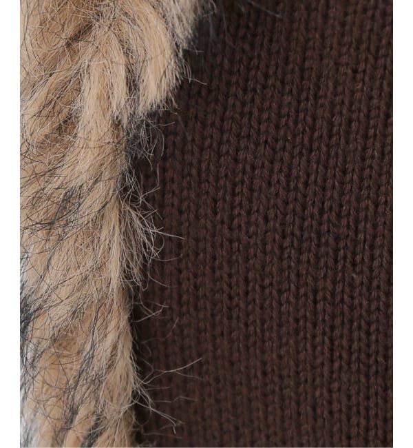 Spick and Span「LAYAS / レイヤーズ FUR VEST」|ベスト・ジレ|