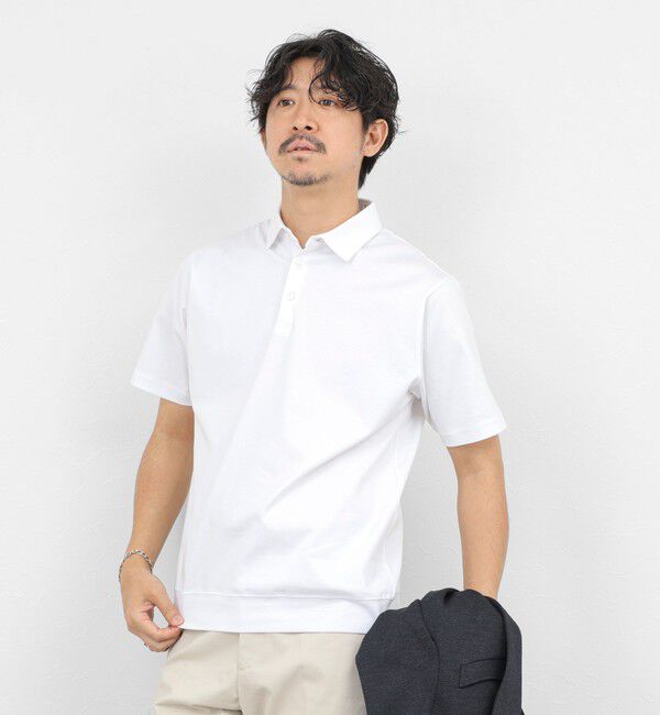 NOLLEY'S goodman「《ビジカジ対応》シルケットスムース ドレスポロシャツ / ビズポロ 26SS」|ポロシャツ|