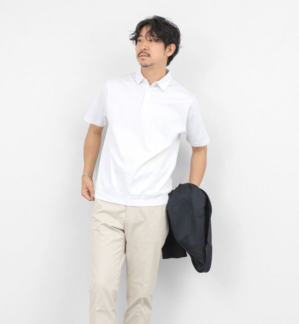 NOLLEY'S goodman「《ビジカジ対応》シルケットスムース ドレスポロシャツ / ビズポロ 26SS」|ポロシャツ|