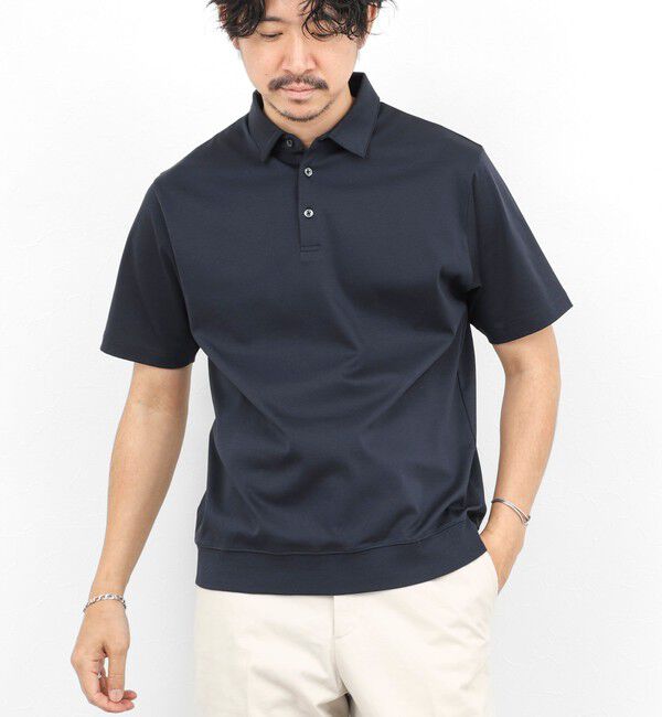 NOLLEY'S goodman「《ビジカジ対応》シルケットスムース ドレスポロシャツ / ビズポロ 26SS」|ポロシャツ|