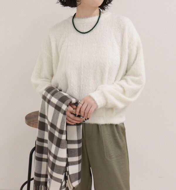 fredy emue「シャギー裾タックプルオーバー」|Tシャツ・カットソー|