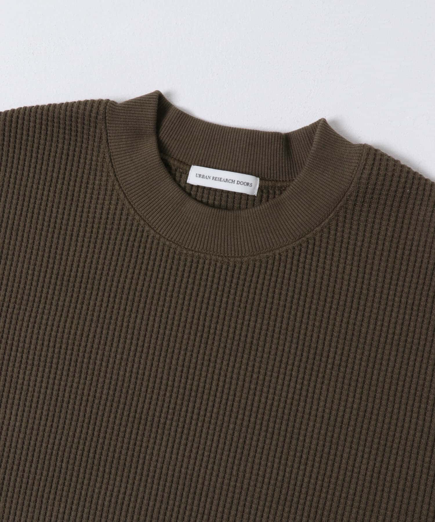 URBAN RESEARCH DOORS「『UR TECH』ワッフルロングスリーブTシャツ」|Tシャツ・カットソー|