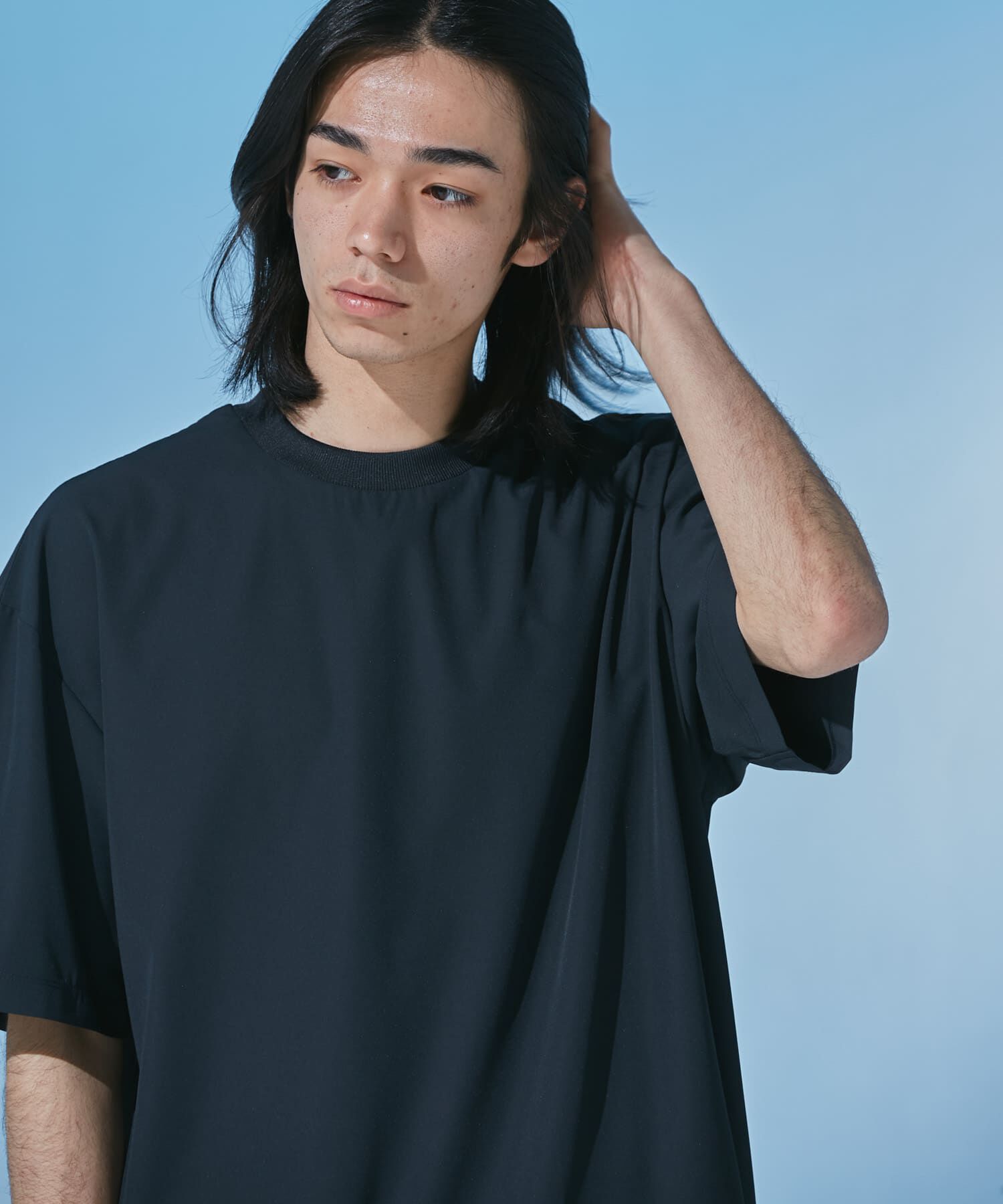 URBAN RESEARCH DOORS「『UR TECH』サマシェア ショートスリーブプルオーバー」|Tシャツ・カットソー|