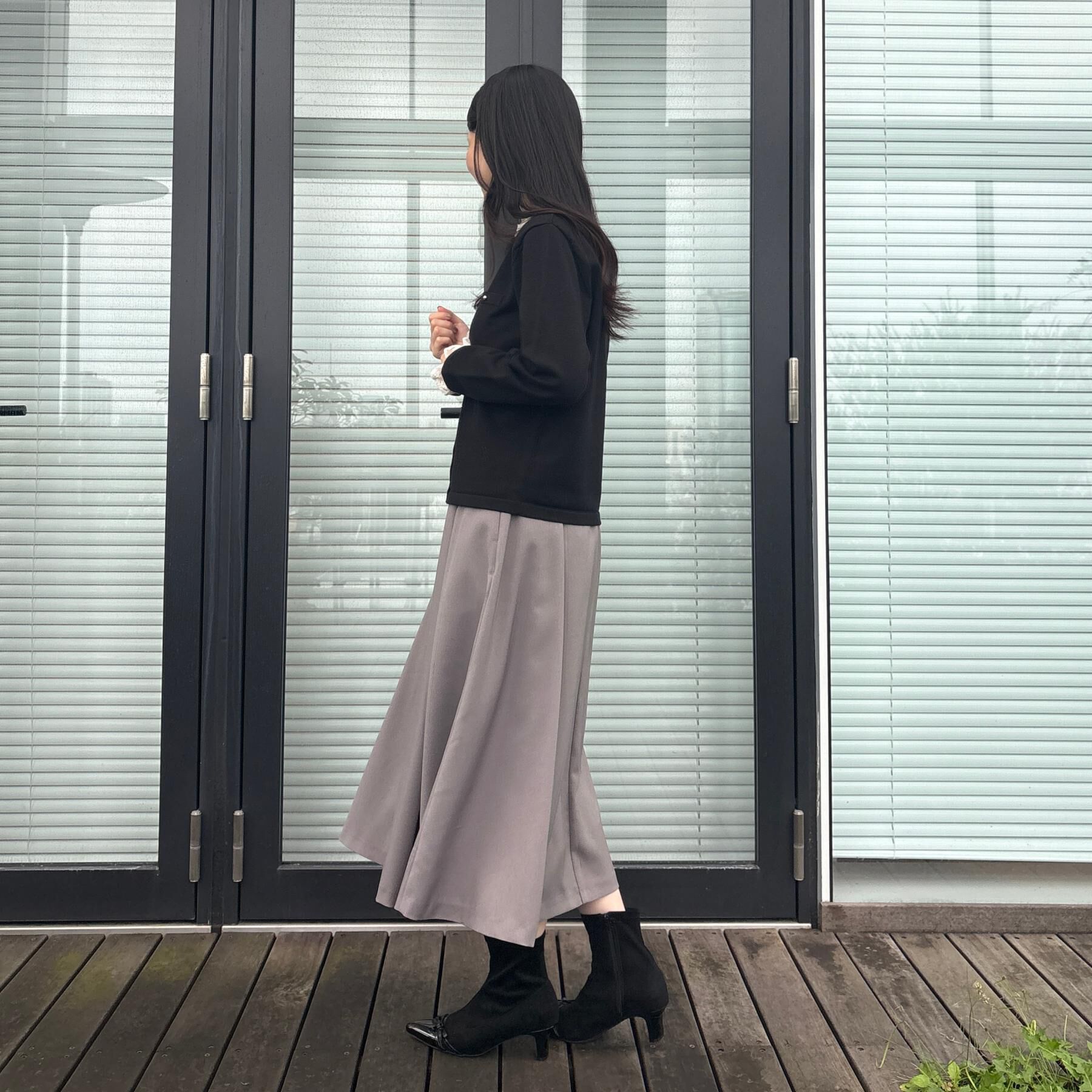 Couture broach「【一枚で華やぐ】レースフリル カーディガン」|カーディガン|