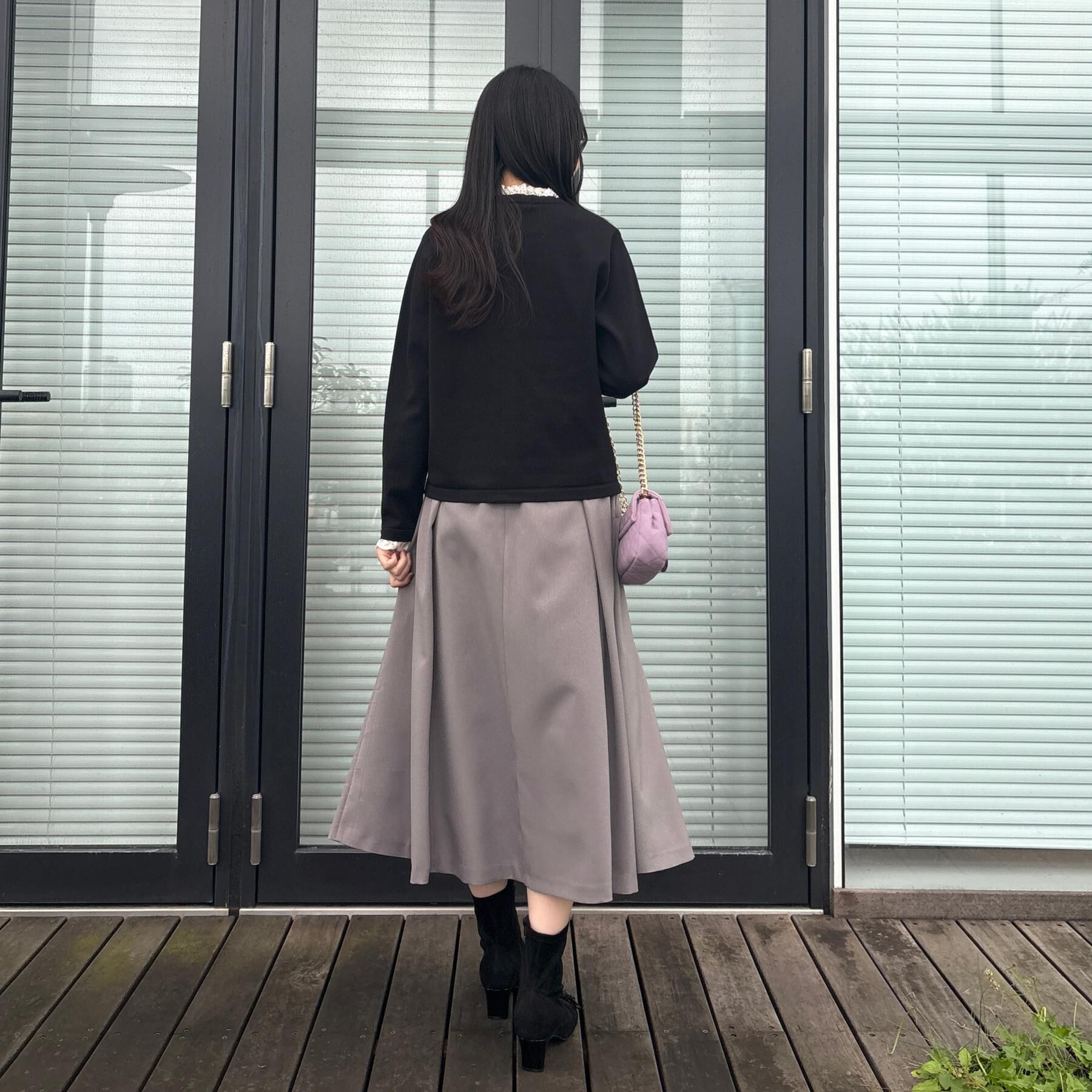 Couture broach「【一枚で華やぐ】レースフリル カーディガン」|カーディガン|
