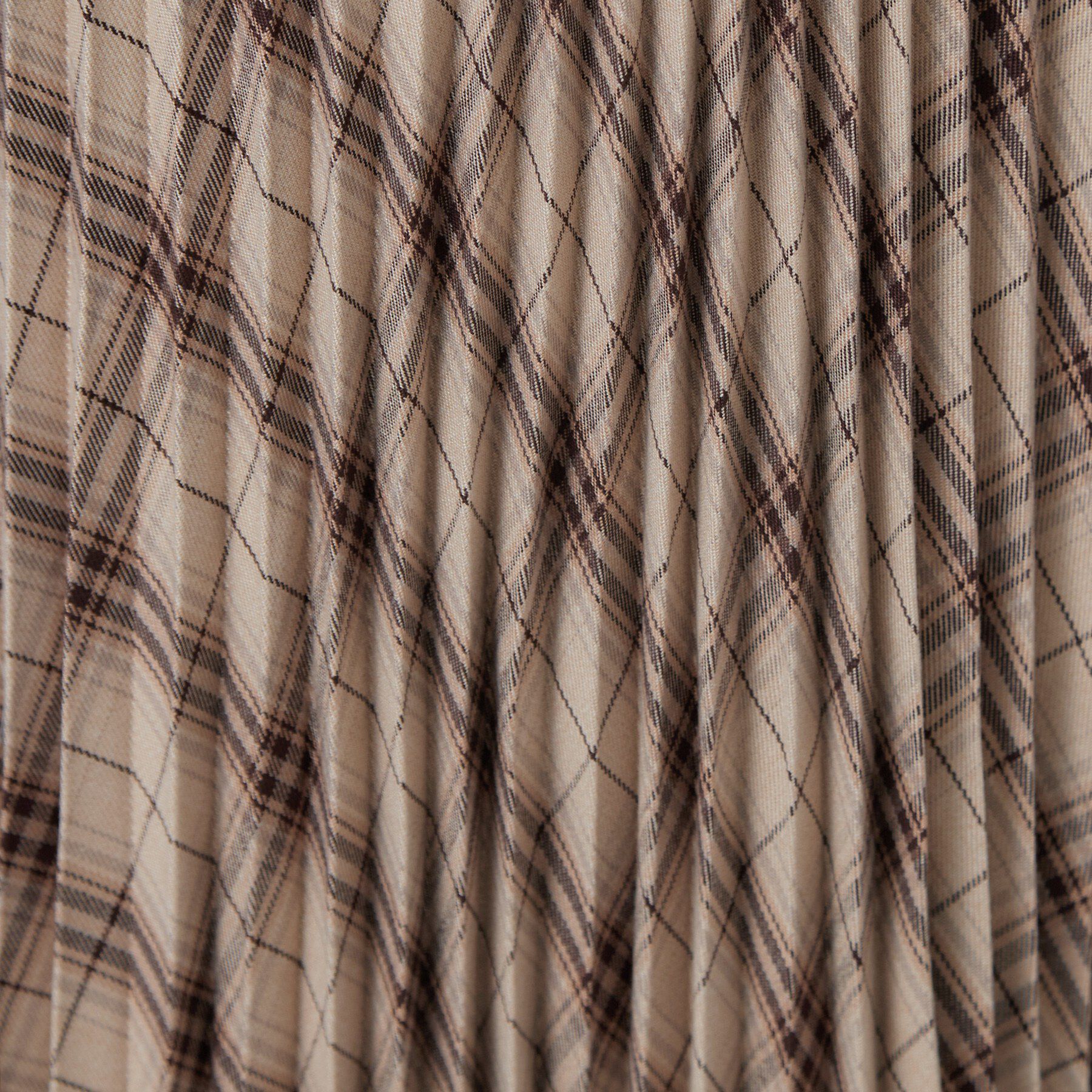 SHOO･LA･RUE「【着丈選べる】バイヤスチェックプリーツスカート」|スカート|