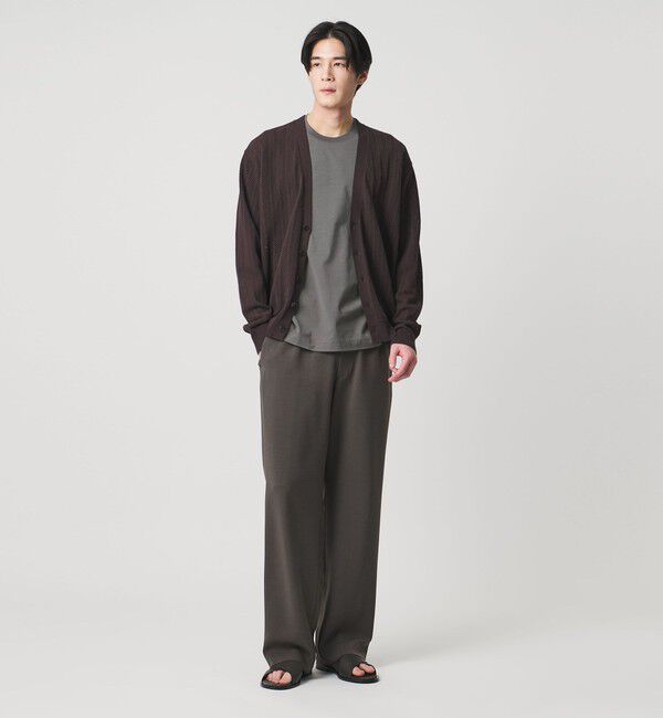 UNITED ARROWS「ALBINI アルビニ シルケット テンジク Tシャツ　抗菌防臭」|Tシャツ・カットソー|