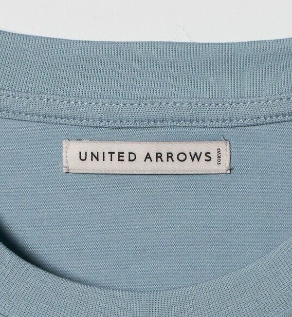 UNITED ARROWS「ALBINI アルビニ シルケット テンジク Tシャツ　抗菌防臭」|Tシャツ・カットソー|