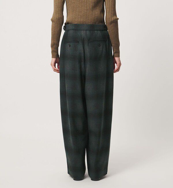 UNITED ARROWS「＜SACRA＞オンブレチェック パンツ」|チノ|