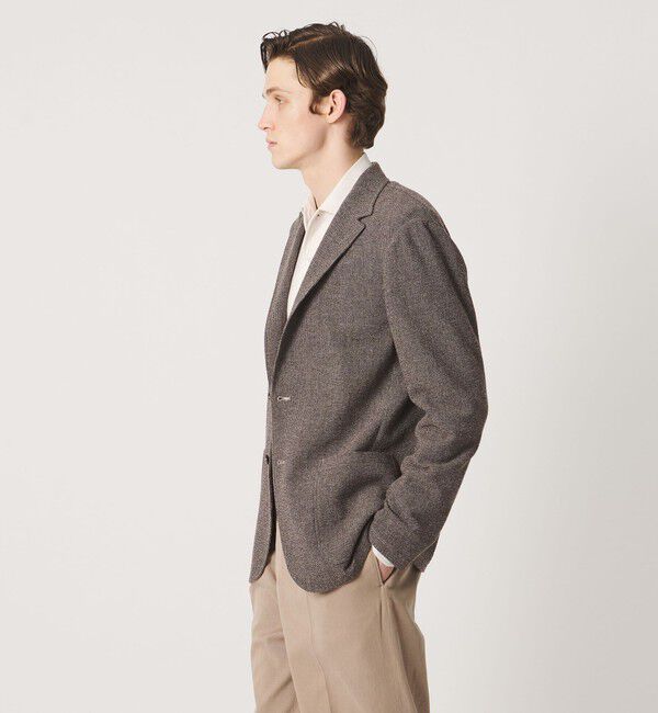 UNITED ARROWS「FORTEX ワッフル 2ボタン テーラードジャケット T―MODEL」|テーラードジャケット|