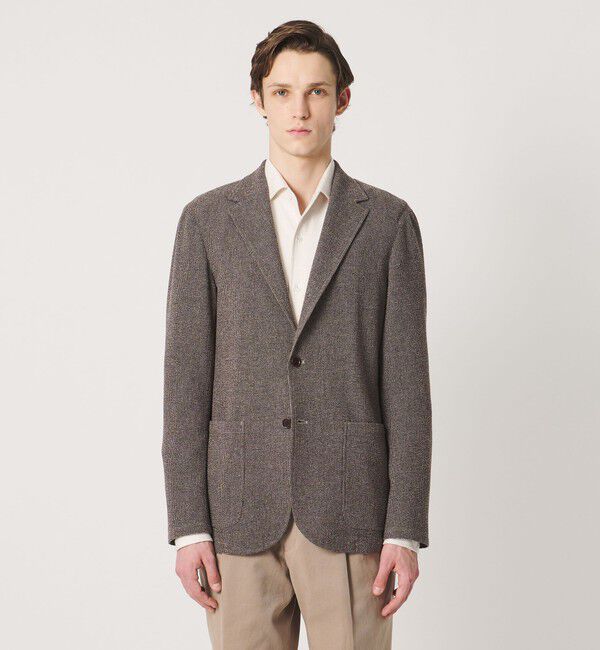 UNITED ARROWS「FORTEX ワッフル 2ボタン テーラードジャケット T―MODEL」|テーラードジャケット|