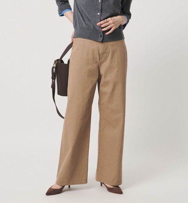 UNITED ARROWS「ルーズ ストレート デニムパンツ 26FW」|デニム|MD.BROWN