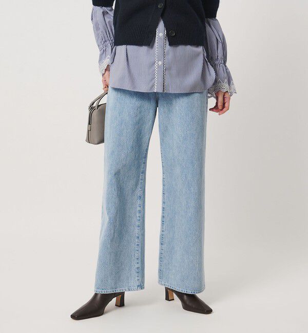 UNITED ARROWS「ルーズ ストレート デニムパンツ 26FW」|デニム|